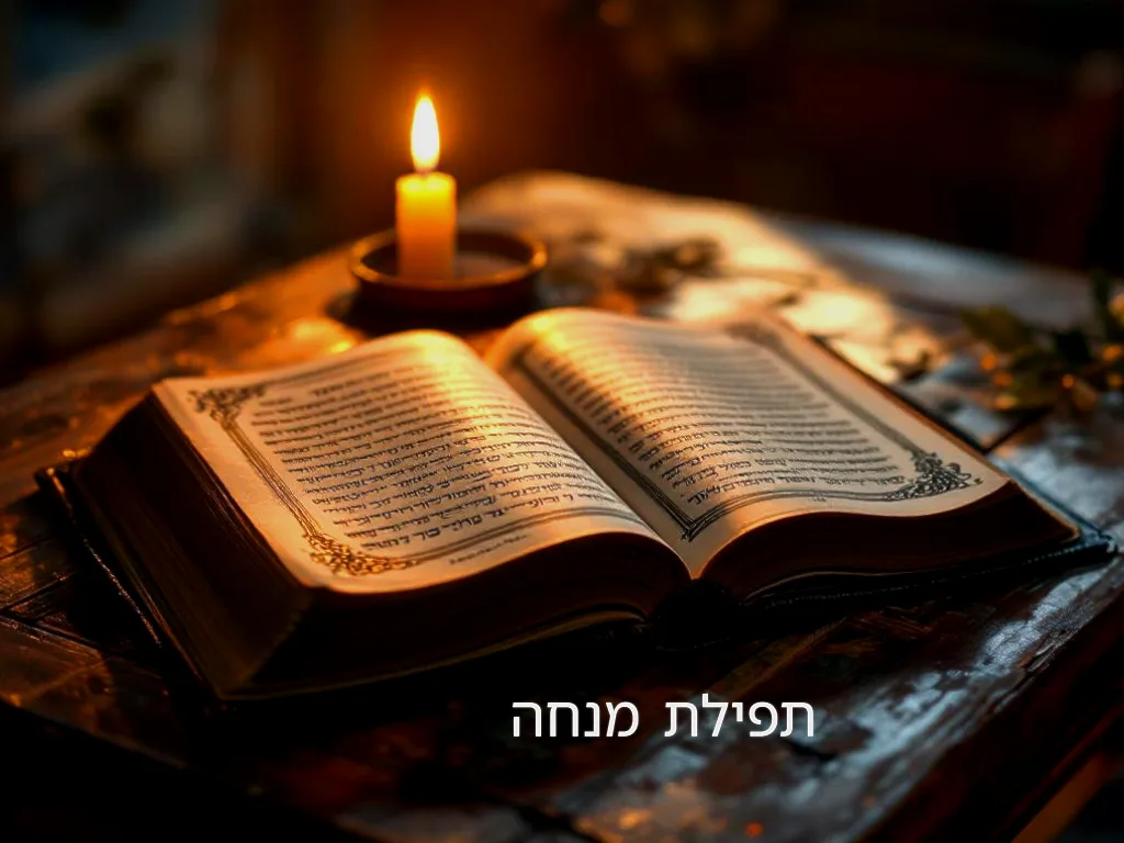 תפילת מנחה – שמואל לוי בן מסעודה