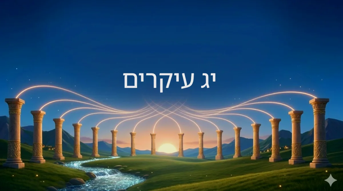 יג' עקרים – שמואל לוי בן מסעודה